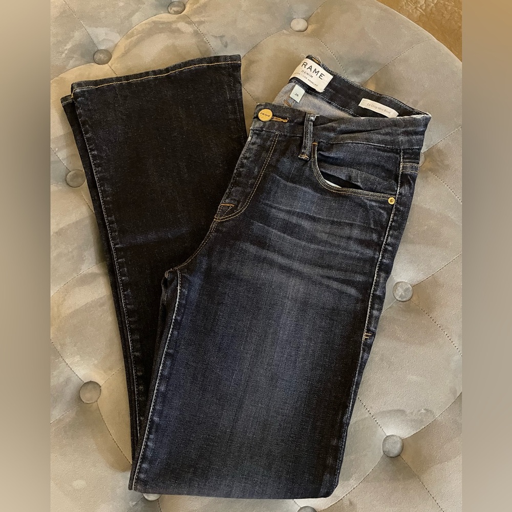 Frame Le Crop Mini Boot - size 26